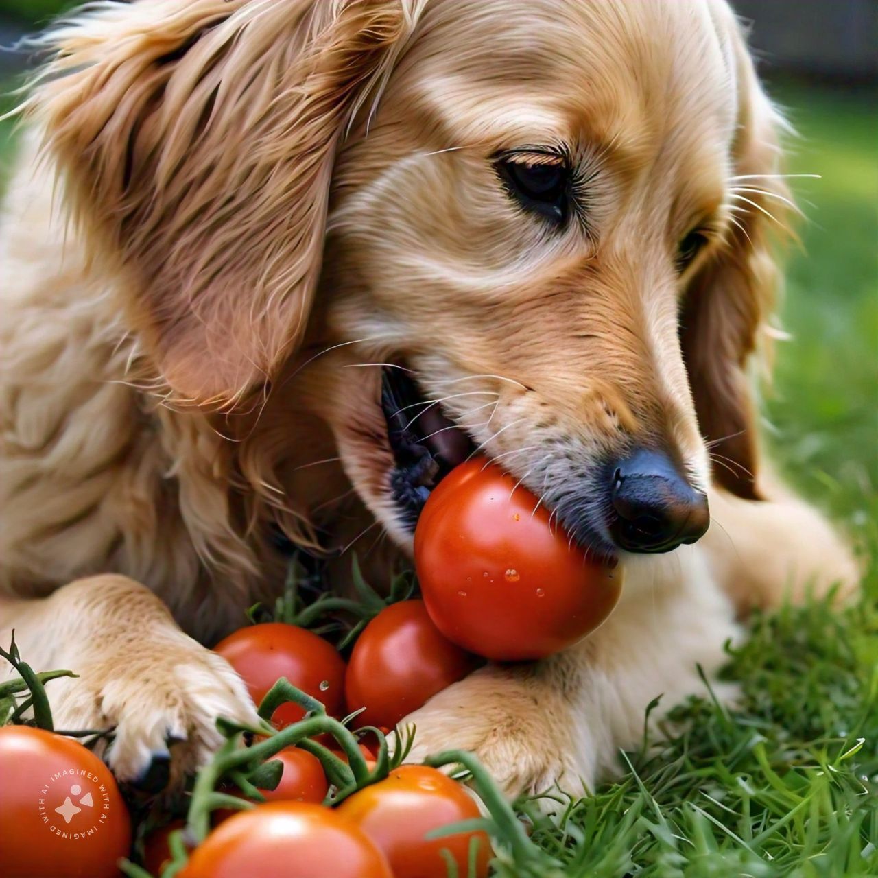 can dogs eat tomatoes;