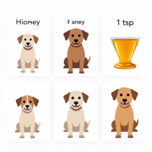 "A spoonful is enough—follow these portion guidelines based on your dog’s size."